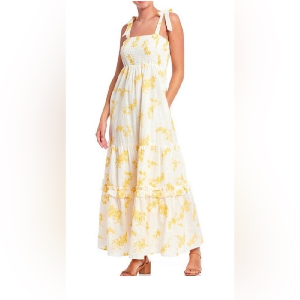 A Loves A Smocked Embroidersd Sundress (with pockets!)